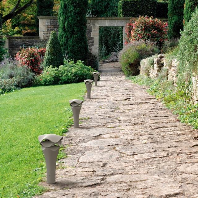 Cornet Bollard, 52 cm, Stone Grey, LED, 8W, Triac Dim, IP66