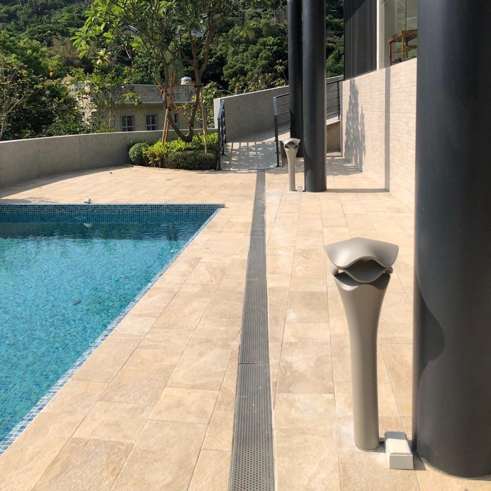 Cornet Bollard, 77 cm, Stone Grey, LED, 8W, Triac Dim, IP66