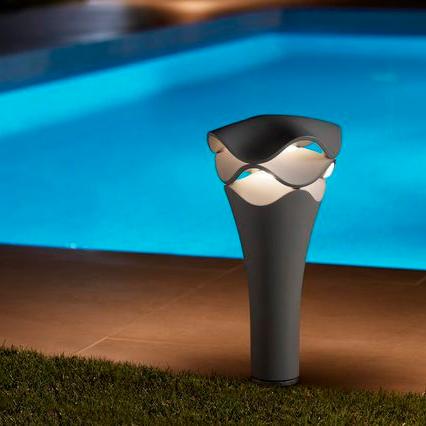 Cornet Bollard, 52 cm, Stone Grey, LED, 8W, Triac Dim, IP66