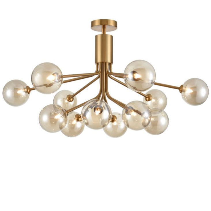 Cosmic Pendant or Ceiling Light, Antique Gold, G9, IP20