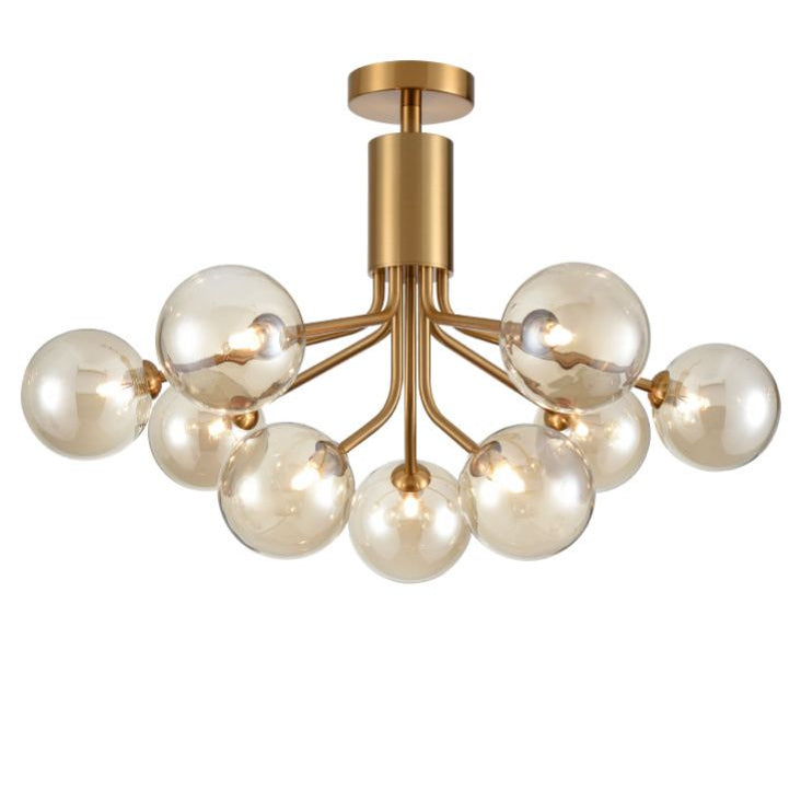 Cosmic Pendant or Ceiling Light, Antique Gold, G9, IP20