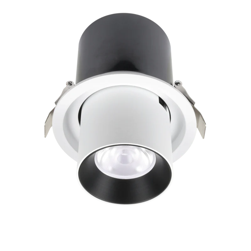 Cuckoo Extendable Spot Light, Adjustable, 120, White with Gold, 21.5W, LED, Dim, IP40