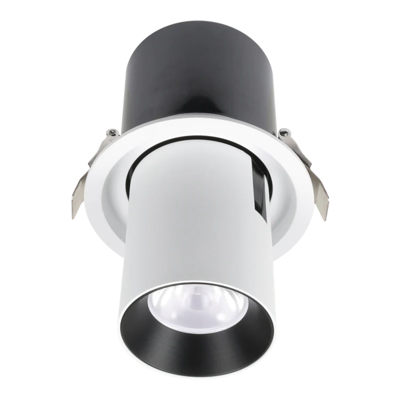 Cuckoo Extendable Spot Light, Adjustable, 120, White with Gold, 21.5W, LED, Dim, IP40