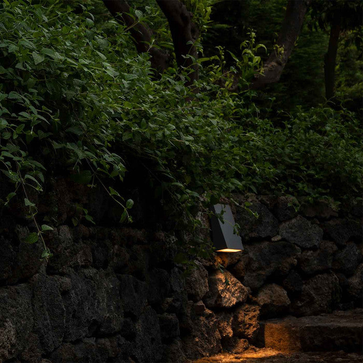 Cuneo Wall or Ground Light, Small, Anthracite, LED, On/Off, IP65