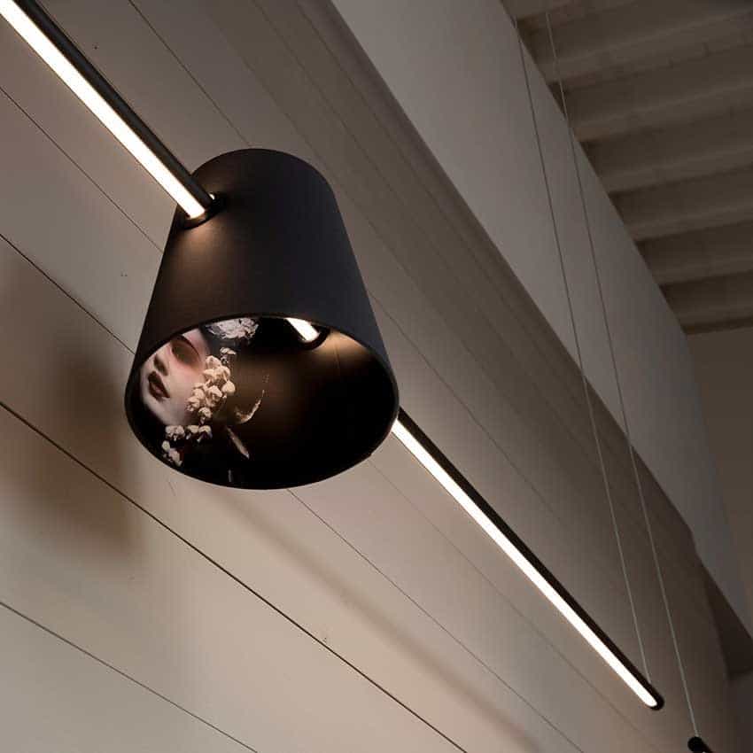 Z: Karman Italia Cupido Shade for Linear Pendants