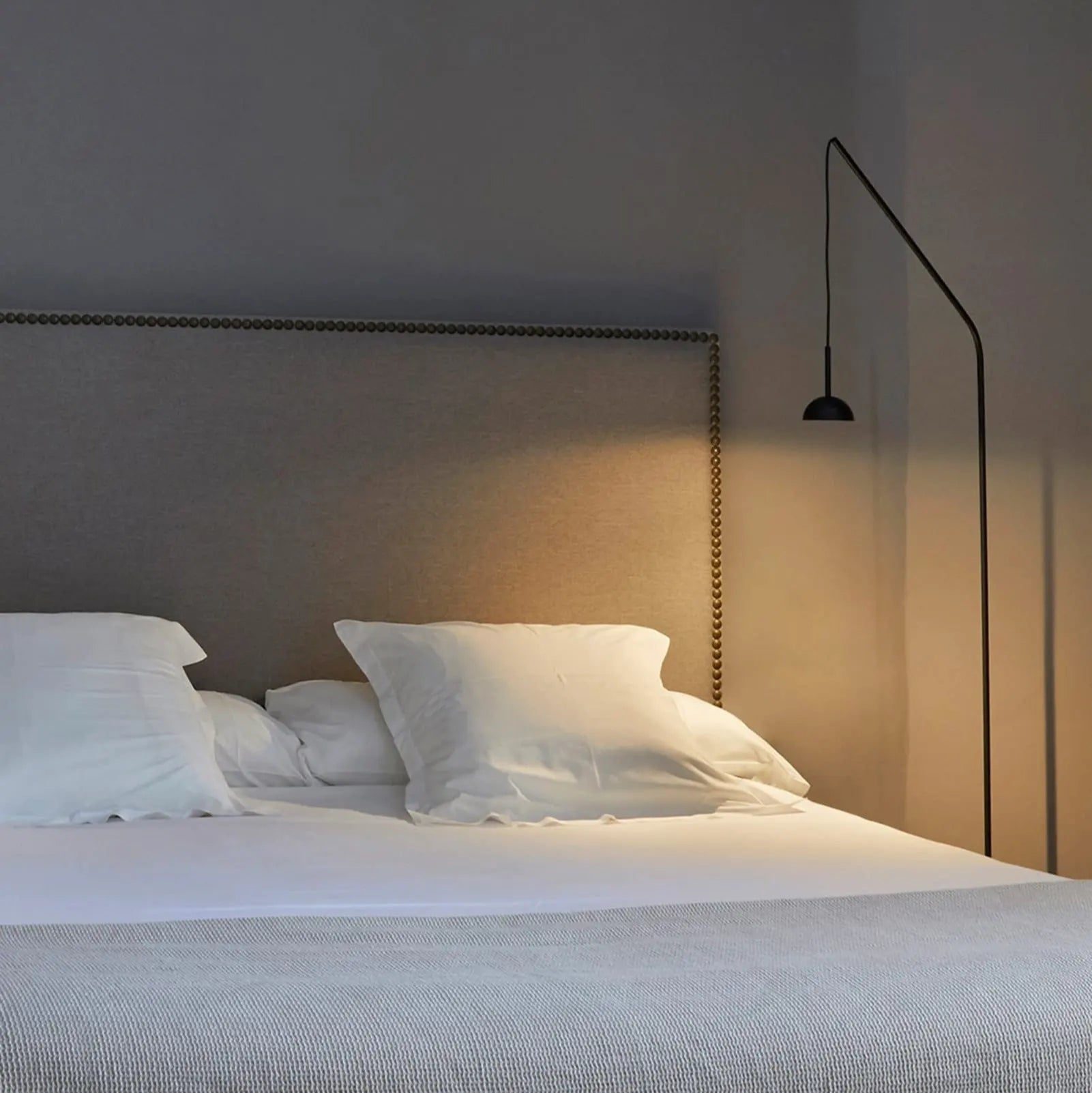 Cupolina Reading Floor Lamp, Black, LED, On/Off, IP20