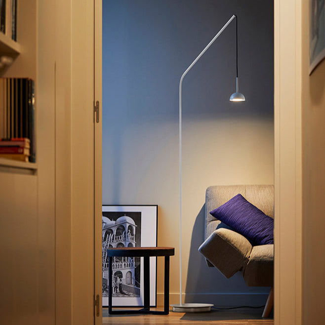 Cupolina Reading Floor Lamp, Black, LED, On/Off, IP20