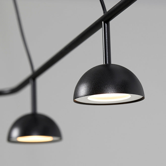 Cupolina Horizontal Pendant, White, LED, Triac Dim, IP20