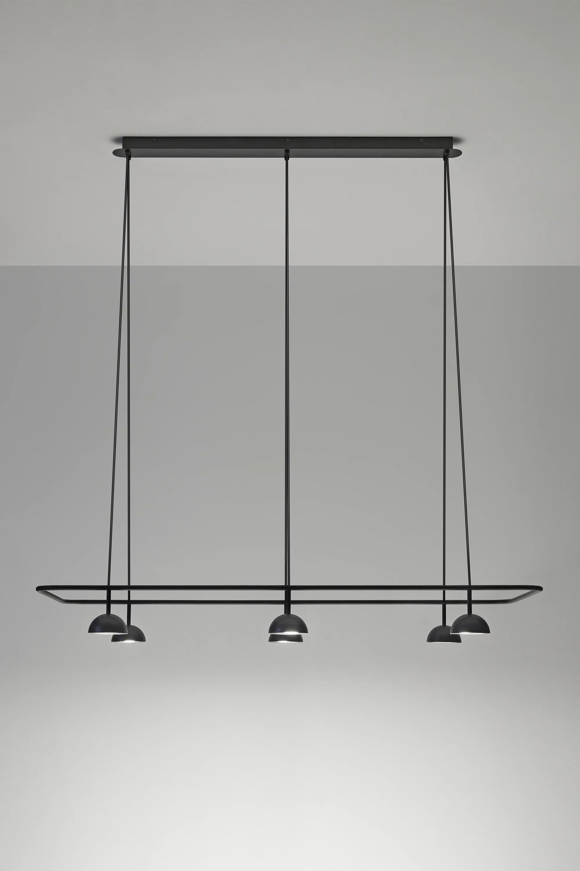 Cupolina Horizontal Pendant, White, LED, Triac Dim, IP20
