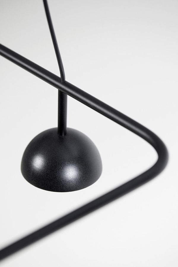 Cupolina Horizontal Pendant, Black, LED, Triac Dim, IP20