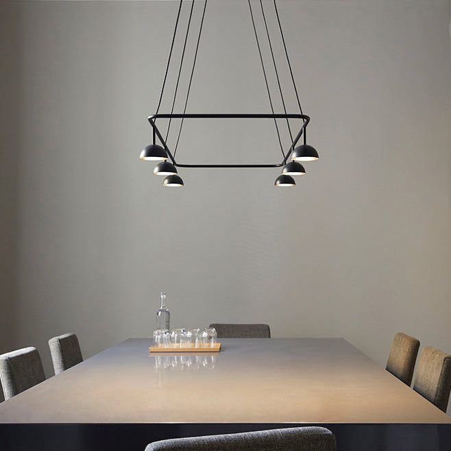 Cupolina Horizontal Pendant, White, LED, Triac Dim, IP20