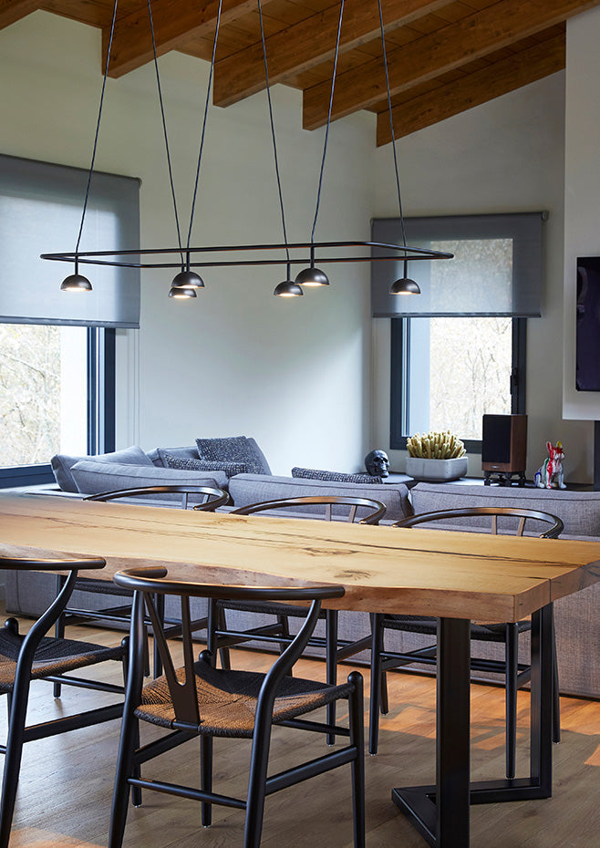 Cupolina Horizontal Pendant, White, LED, Triac Dim, IP20