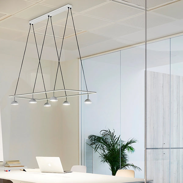 Cupolina Horizontal Pendant, White, LED, Triac Dim, IP20