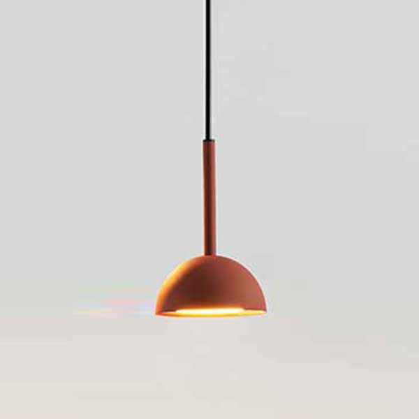 Cupolina Pendant, Terracotta, LED, Recessed Mount, Triac Dim, IP20