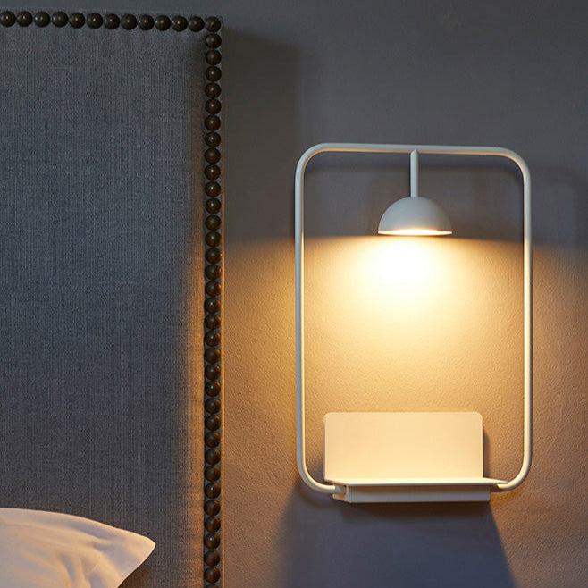 Cupolina Wall Light, White, LED, On/Off, IP20