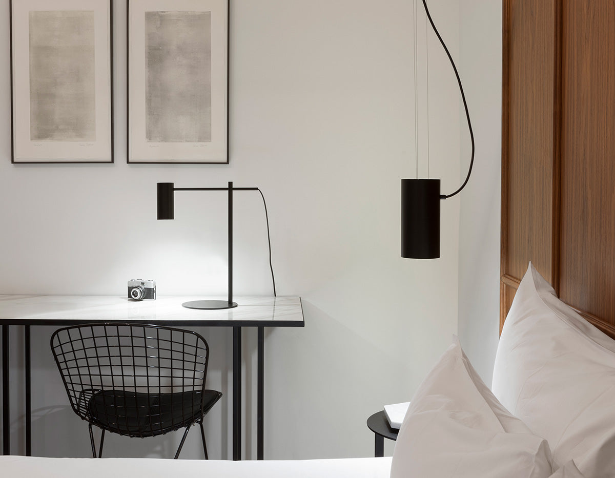 Cyls Pendant, Black, E27, IP20