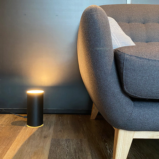 Cyls Floor Uplight, Beige, E27, On/Off, IP20