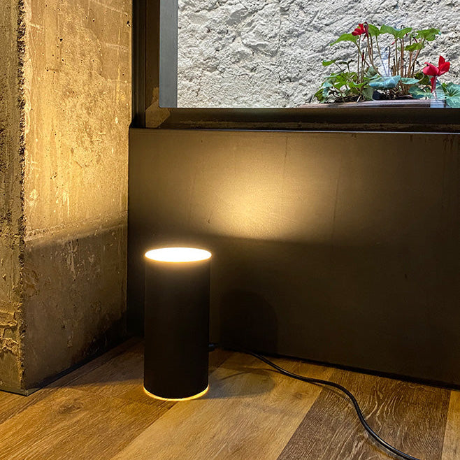 Cyls Floor Uplight, Beige, E27, On/Off, IP20