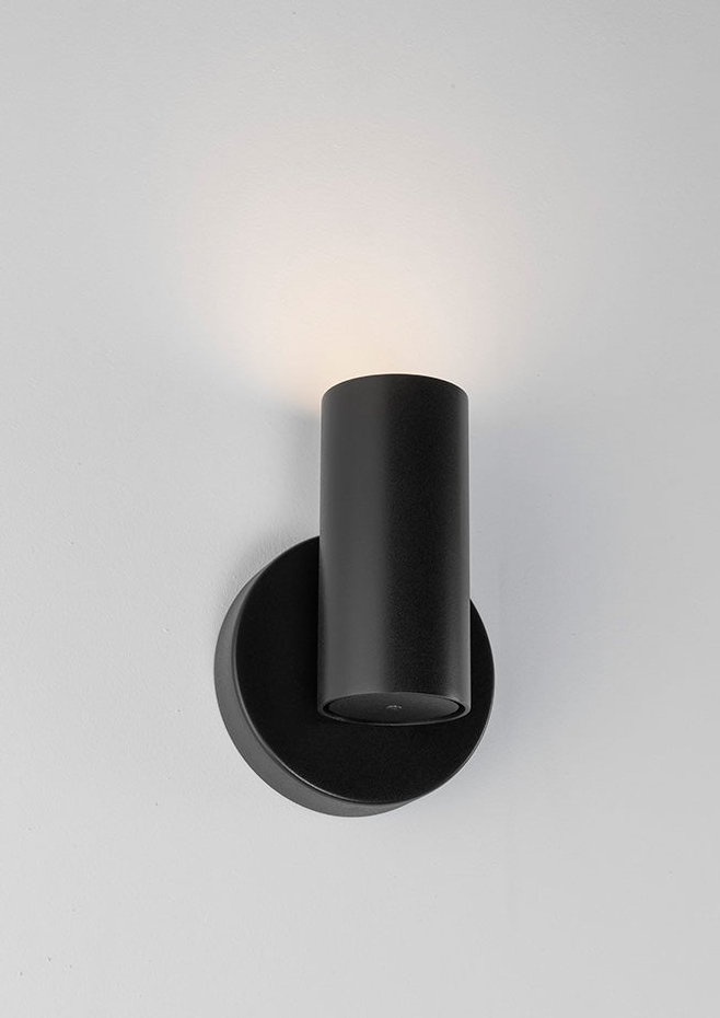 Cyls Wall Light, Black, E14, IP20