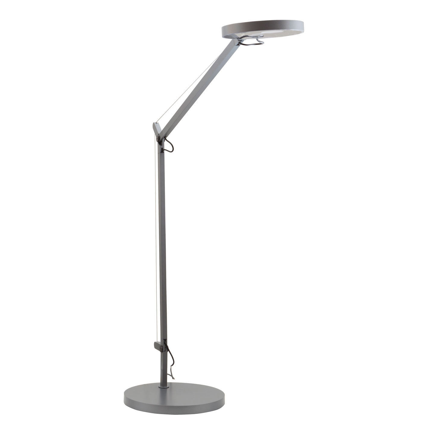 Demetra 2 Arm Adjustable Reading Table Lamp, Anthracite, LED, Touch Dimmer, IP20