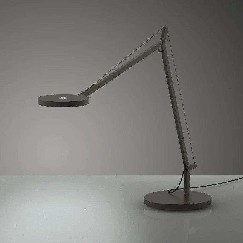 Demetra 2 Arm Adjustable Reading Table Lamp, Anthracite, LED, Touch Dimmer, IP20