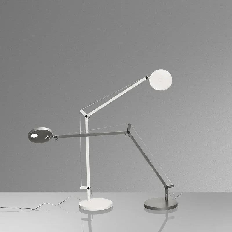 Demetra 2 Arm Adjustable Reading Table Lamp, Anthracite, LED, Touch Dimmer, IP20
