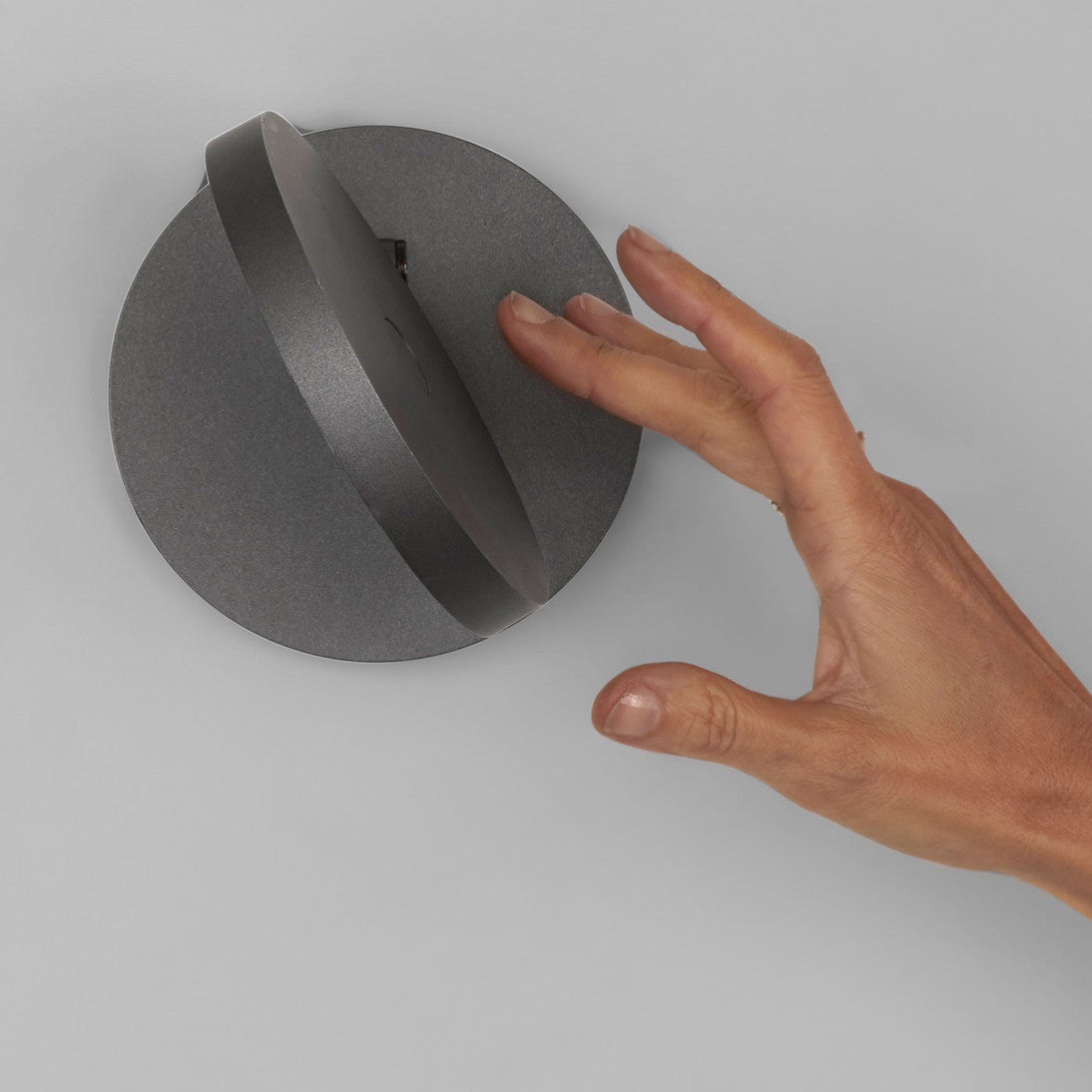 Demetra Adjustable Reading Wall Light, Black, LED, Touch Dimmer, IP20