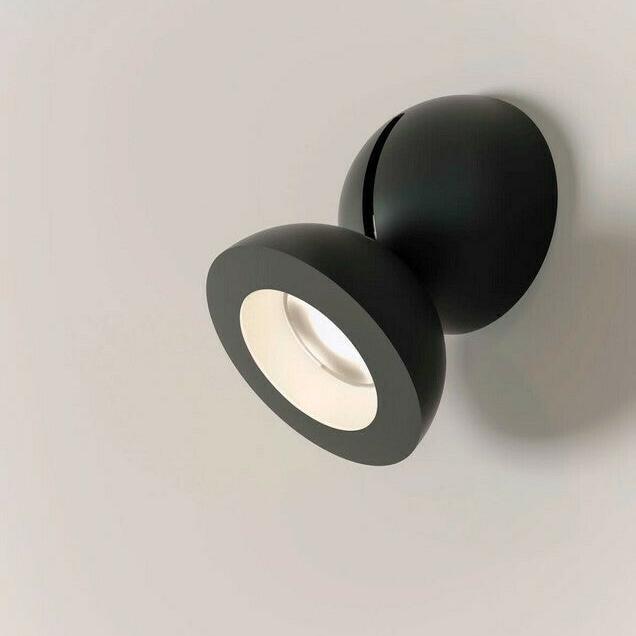 Dodot Adjustable Ceiling or Wall Spot Light, Black, LED, Phase Dim, IP20