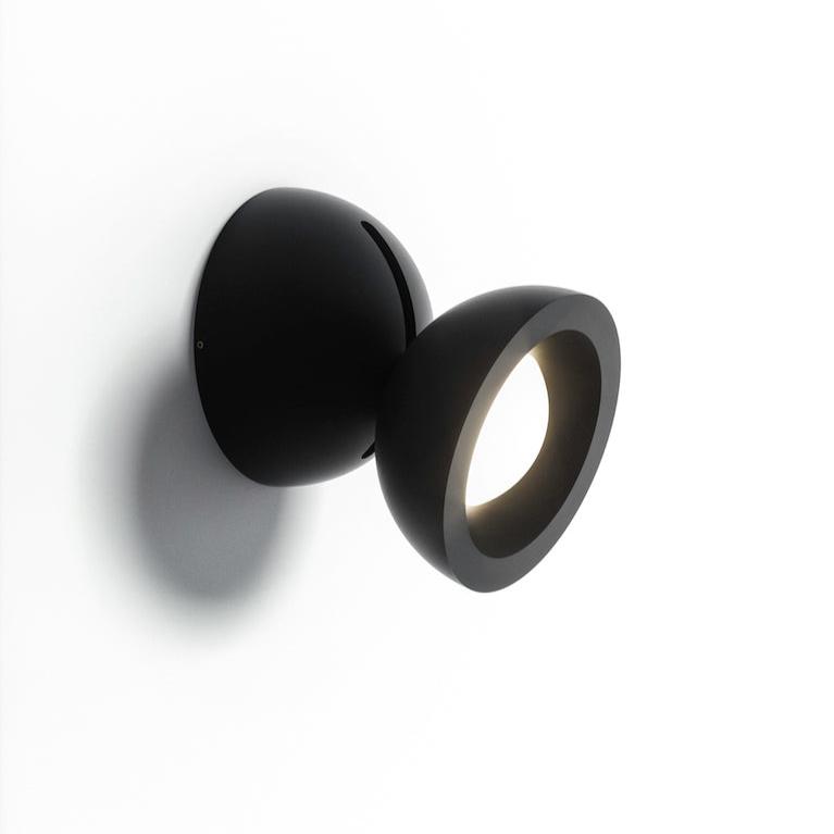 Dodot Adjustable Ceiling or Wall Spot Light, Black, LED, Phase Dim, IP20