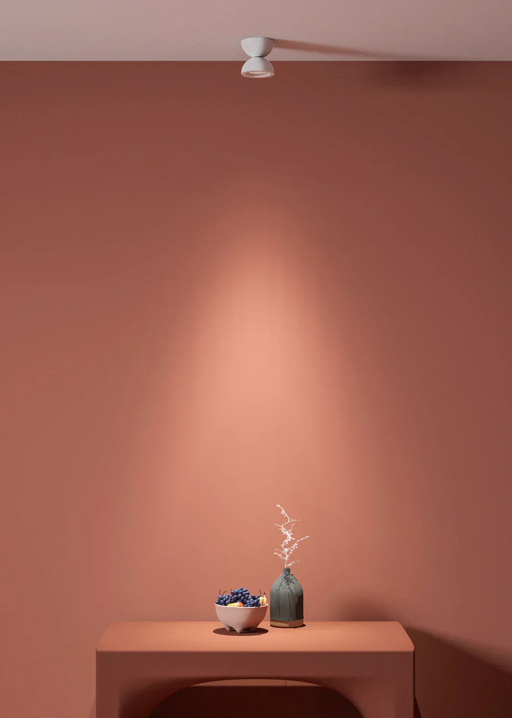 Dodot Adjustable Ceiling or Wall Spot Light, Pink, LED, Phase Dim, IP20