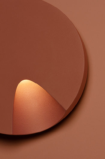 Dots Wall, Cone Beam, Directional, Adjustable, Terracotta Red, 5.75W, LED, Dim