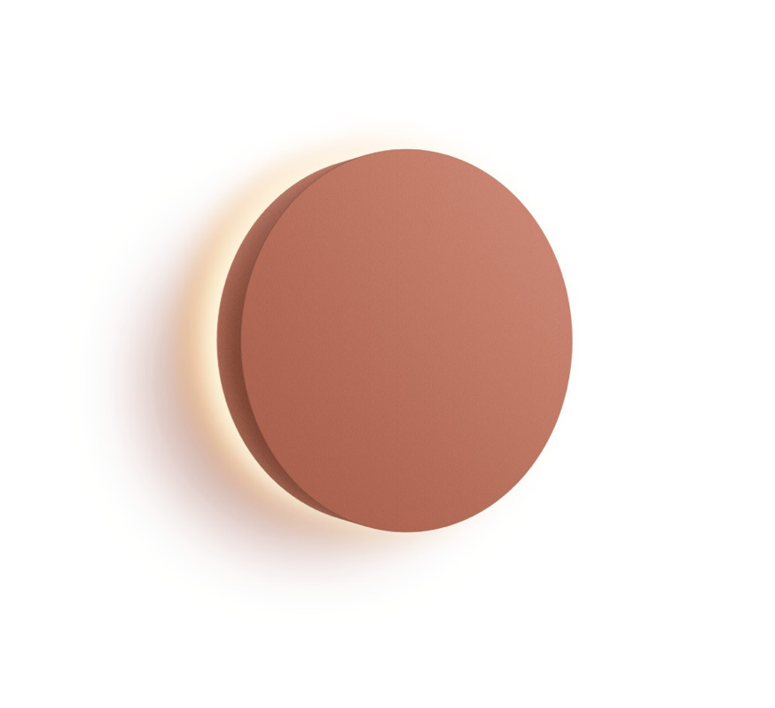 Dots Wall, Halo, Terracotta Red, 4.5W, LED, Dim