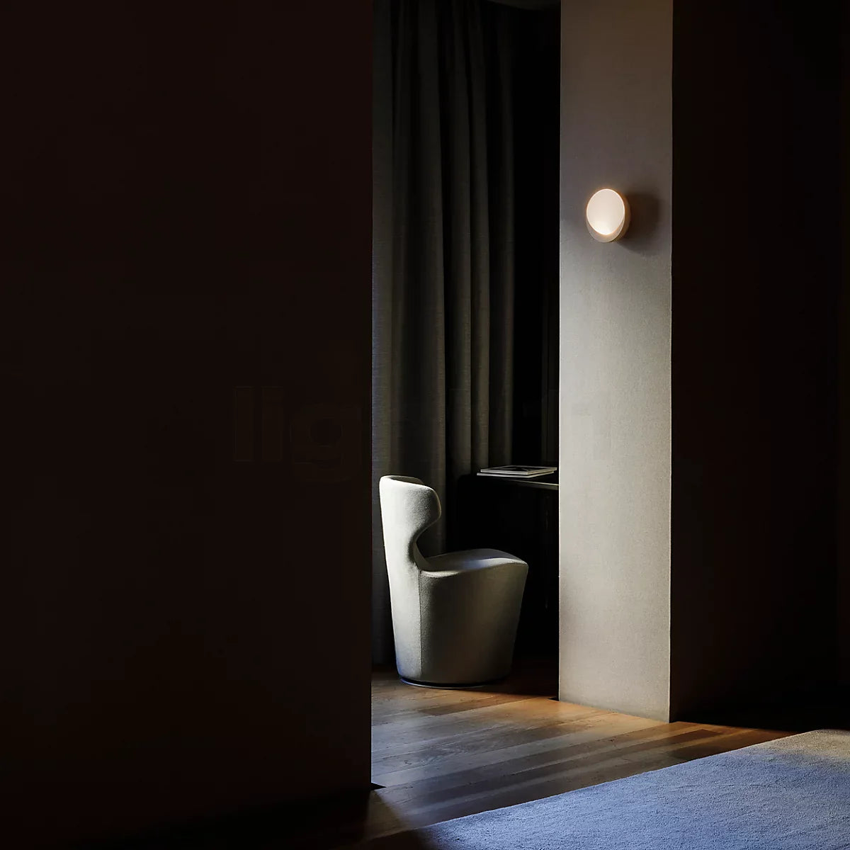 Dots Wall, Scoop, Off-White, 5.75W, LED, On/Off