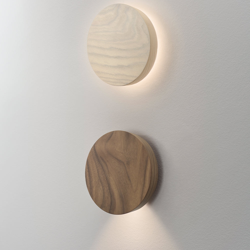 Dots Wall, Halo, Wood White Oak, 4.5W, LED, Dim