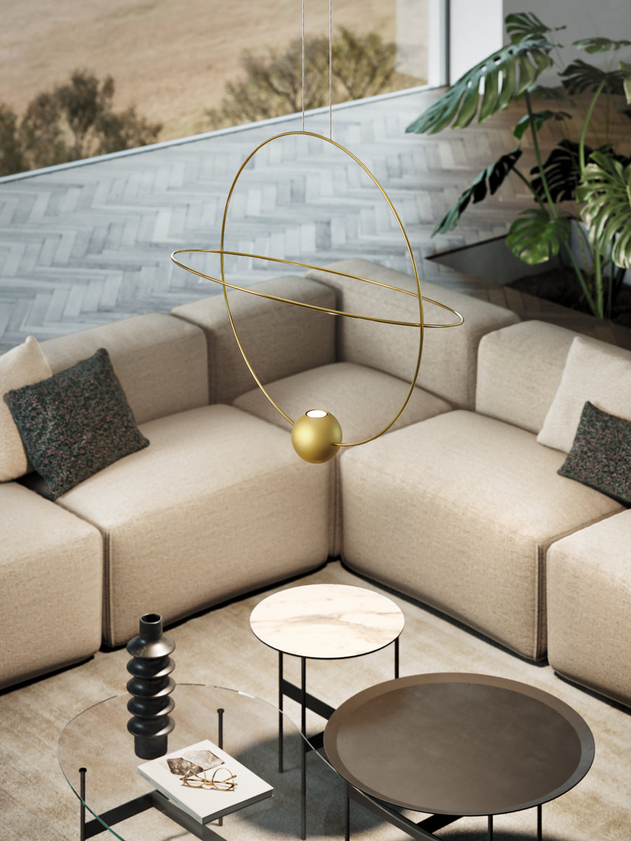 Elara Pendant, Black, LED, Triac Dim, IP20