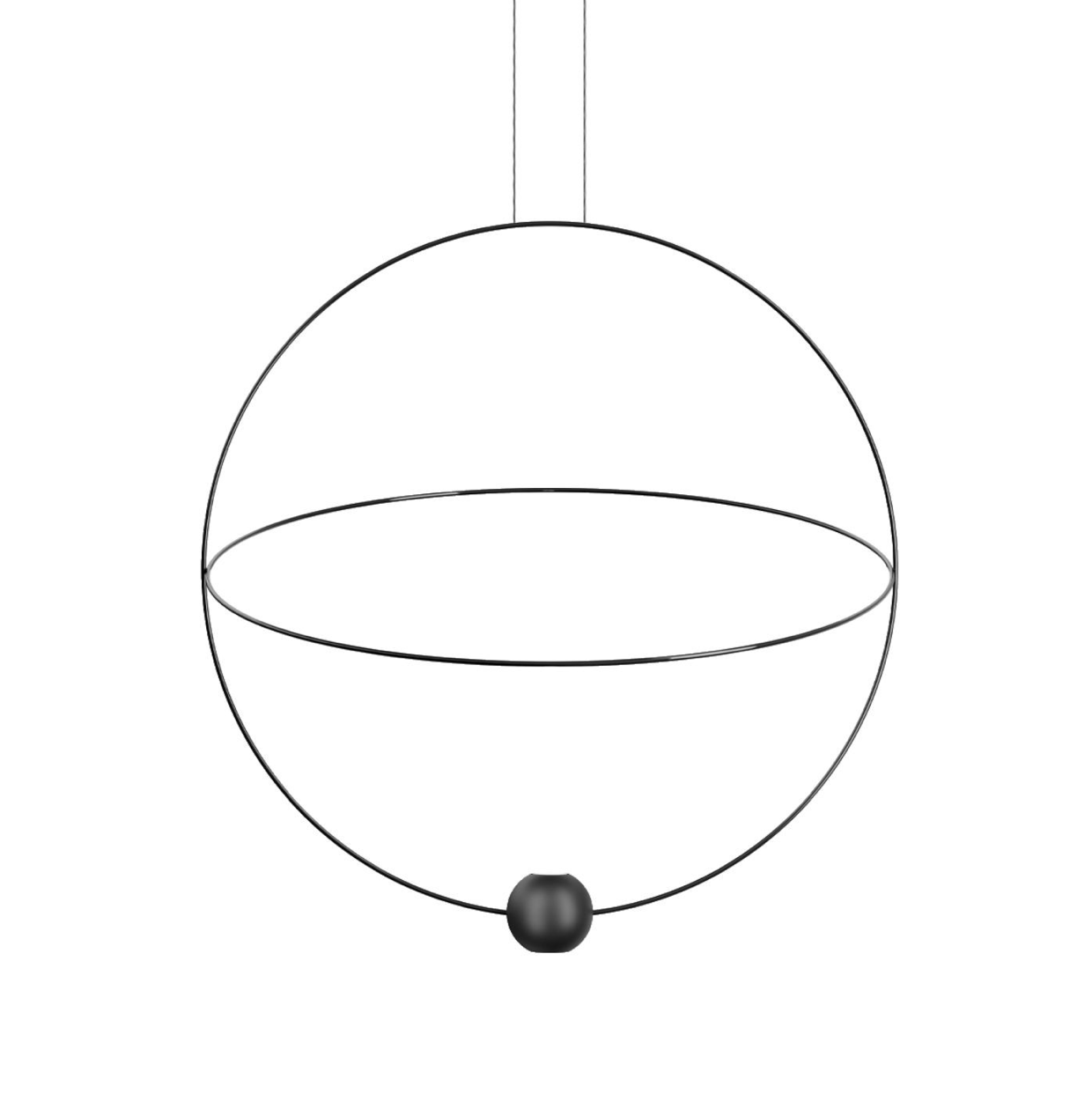 Elara Pendant, Black, LED, Triac Dim, IP20