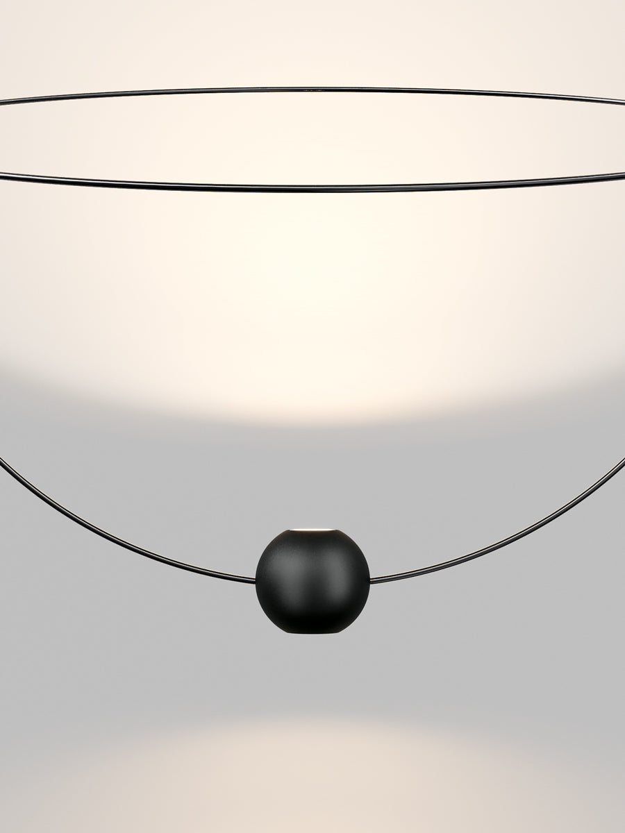 Elara Pendant, Black, LED, Triac Dim, IP20