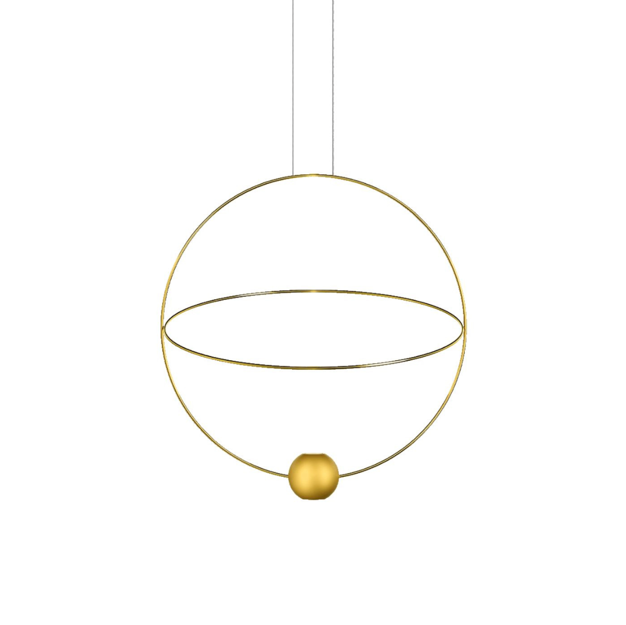 Elara Pendant, Gold, LED, Triac Dim, IP20