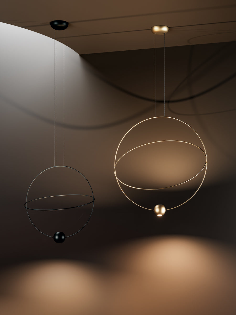Elara Pendant, Gold, LED, Triac Dim, IP20