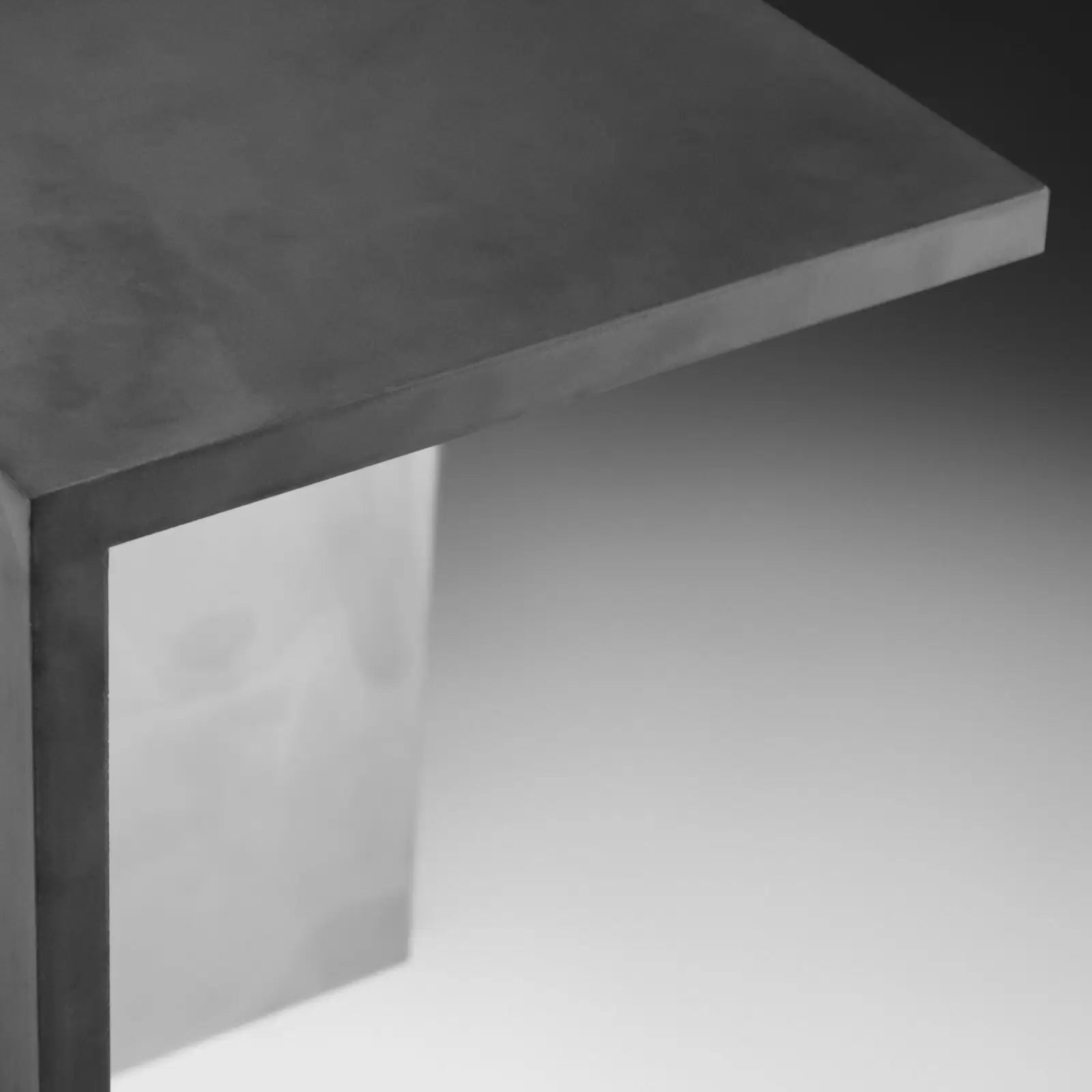 Empty Bollard, Square, Large, Concrete, LED, 17.2W, On/Off, IP66
