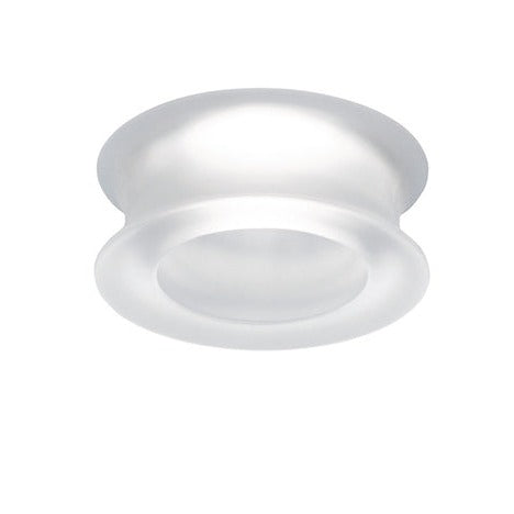 Faretti Eli Semi-Flush Downlight, Frosted Glass, GU10, IP20