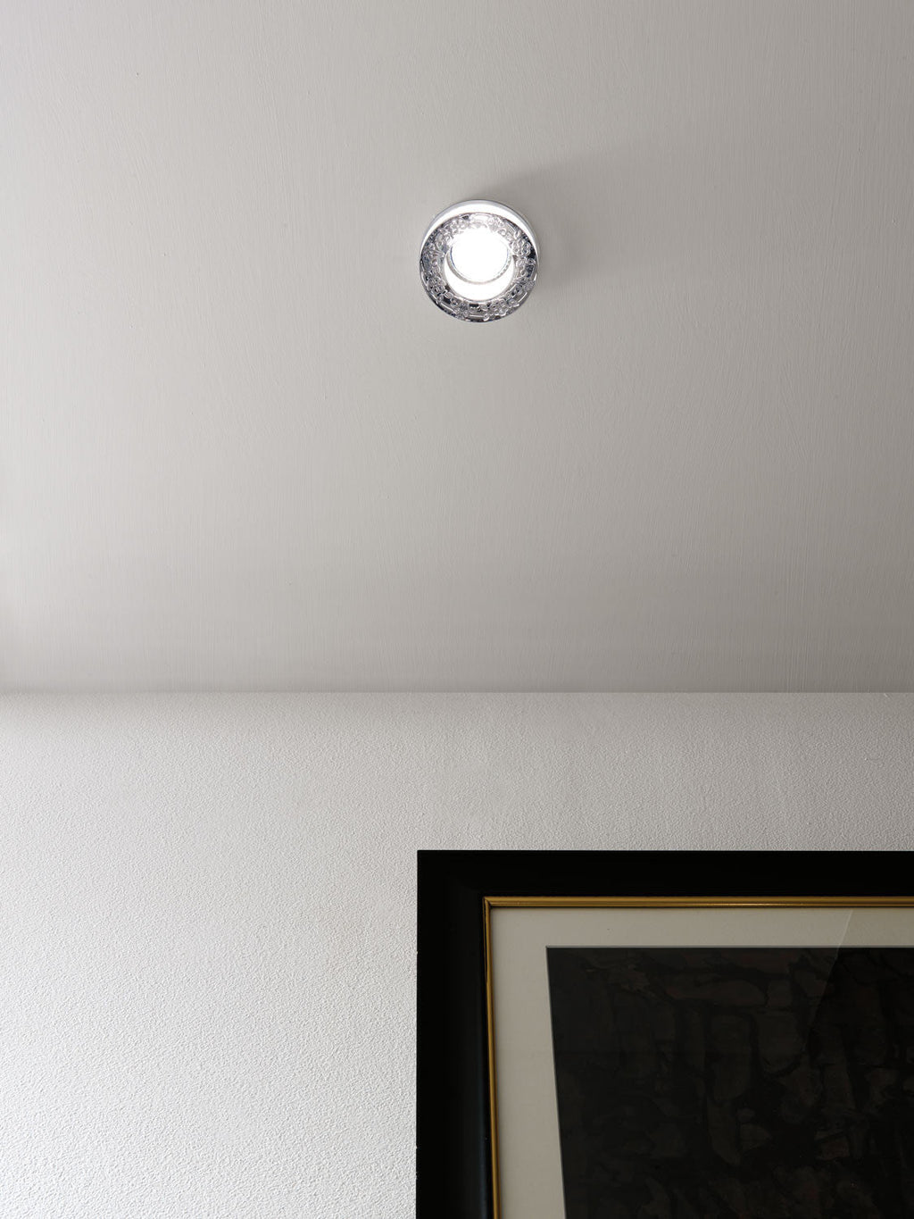 Faretti Lui Semi-Flush Downlight, Clear Glass, GU10, IP20