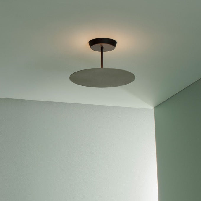 Flat Ceiling, 1 Beam, 40 cm ø, Green, Dimmable, IP20