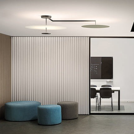 Flat Ceiling, Double Discs, Dimmable, IP20