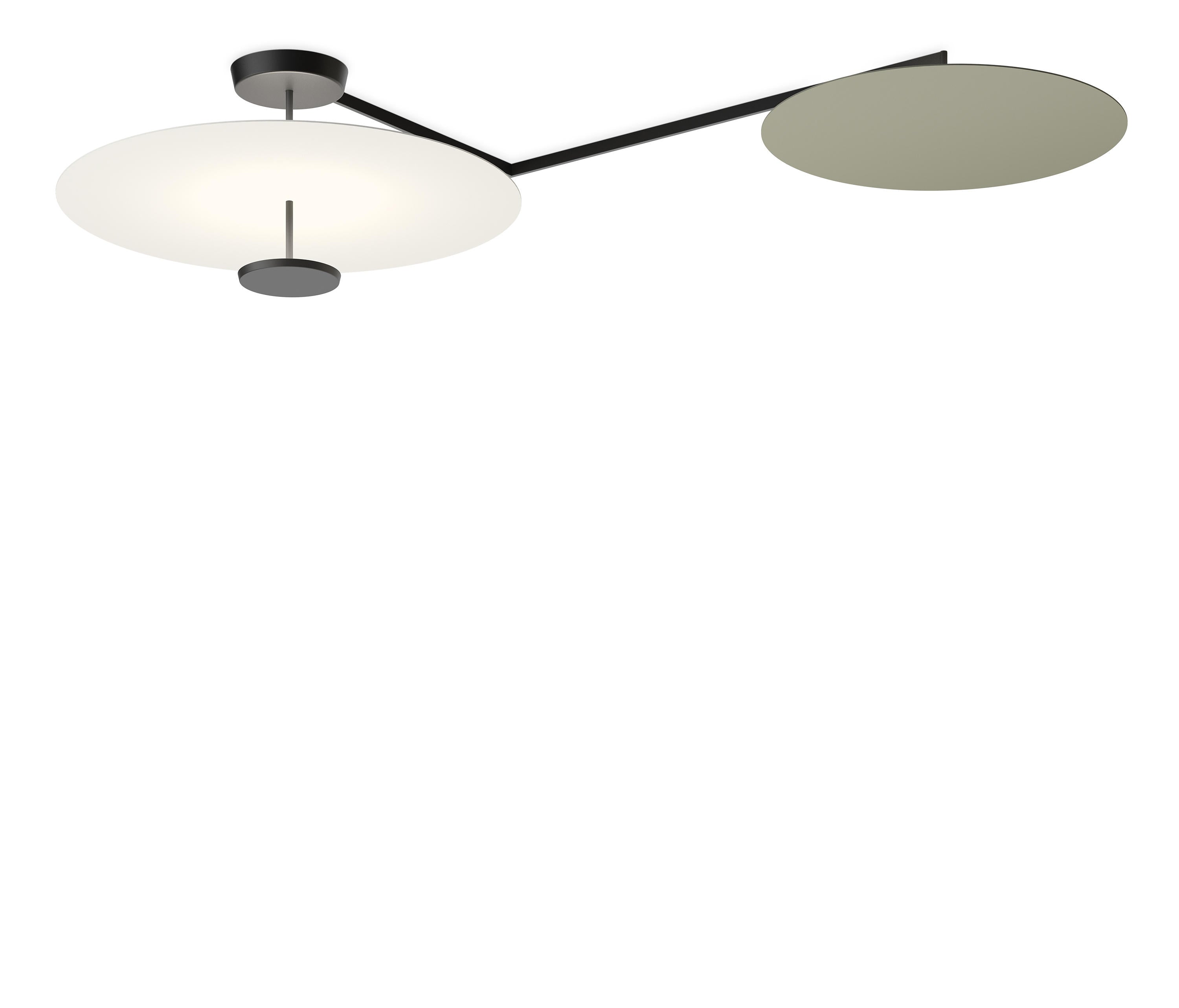 Flat Ceiling, Double Discs, Dimmable, IP20