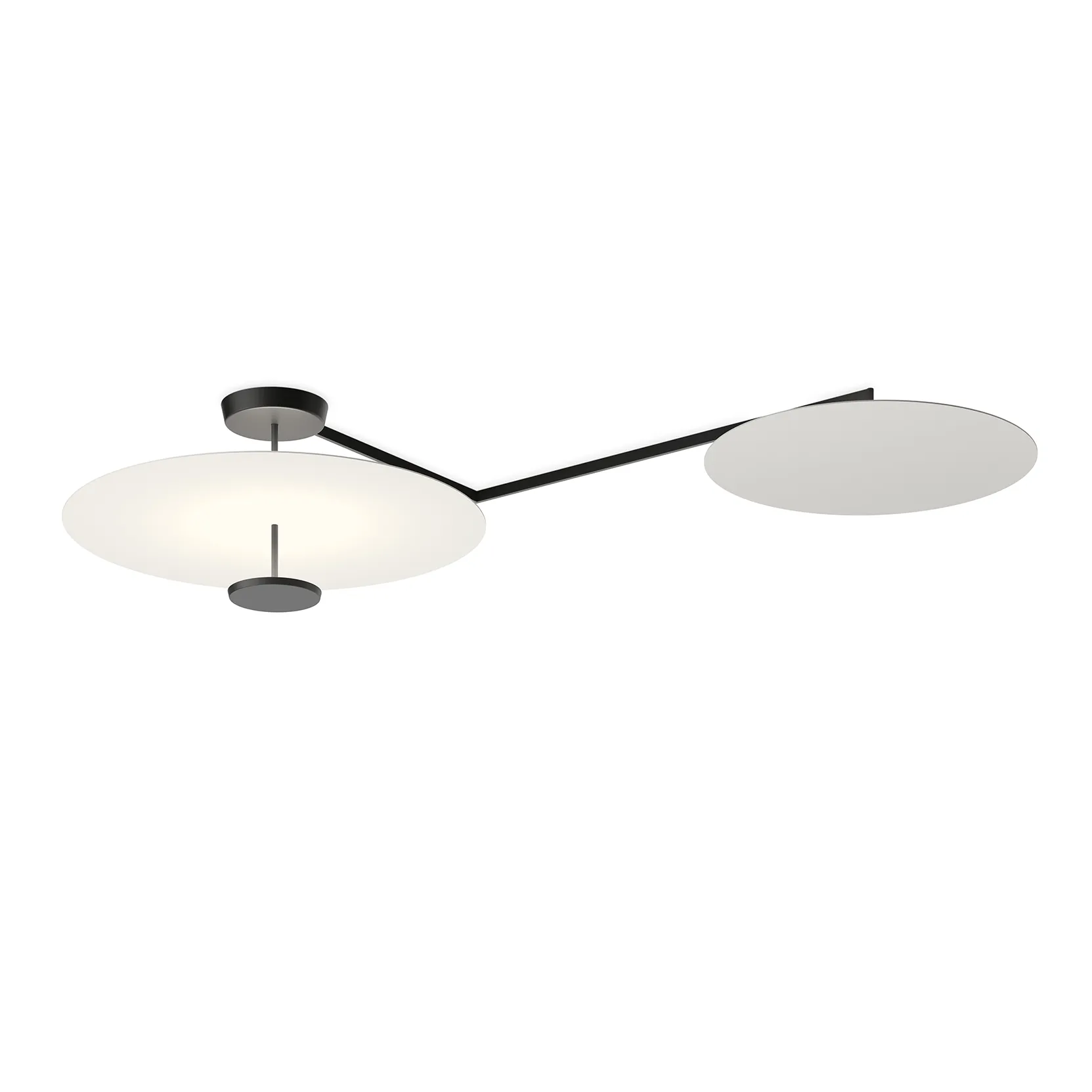 Flat Ceiling, Double Discs, Dimmable, IP20
