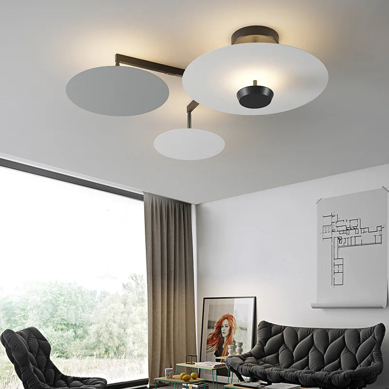 Flat Ceiling, Triple Discs, Dimmable, IP20