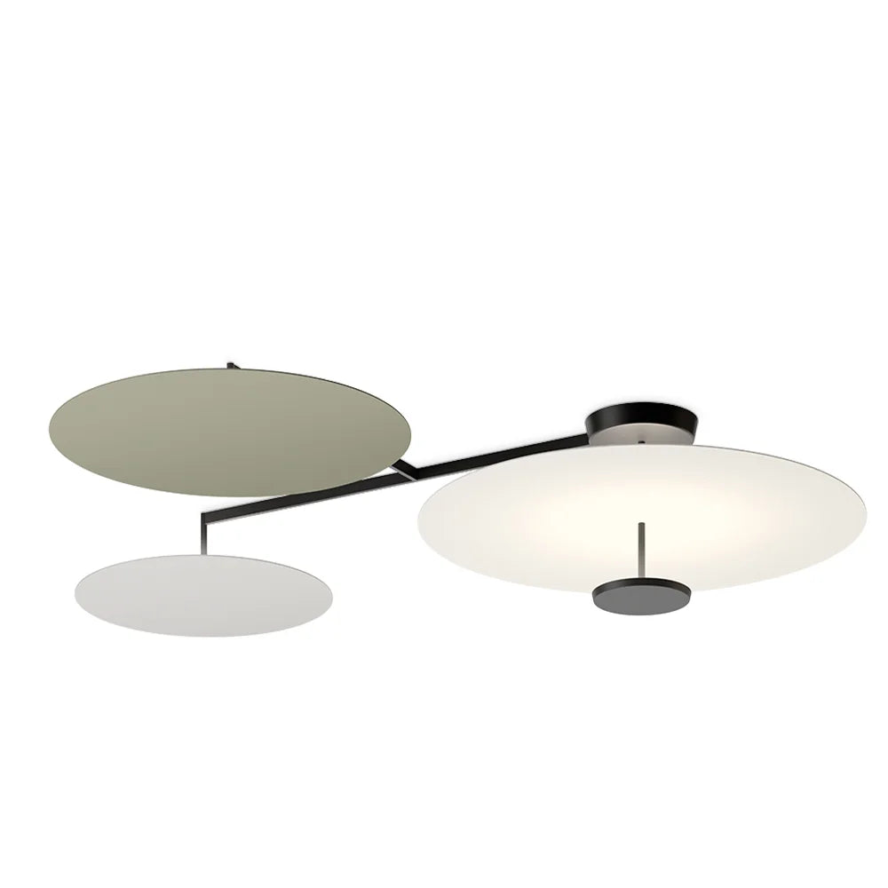 Flat Ceiling, Triple Discs, Dimmable, IP20