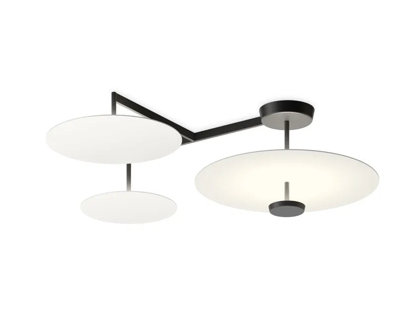 Flat Ceiling, Triple Discs, Dimmable, IP20