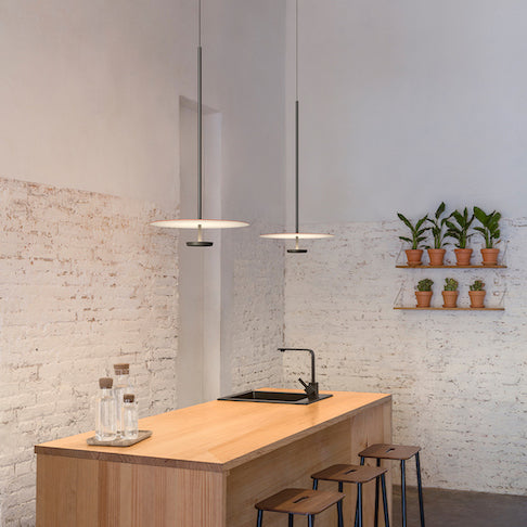 Flat Pendant, Small, Dimmable, IP20